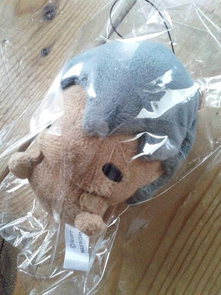 Amazon パンダのたぷたぷ ぽっくん 牛 ぬいぐるみキーホルダー マスコット 郵便局 ぬいぐるみ おもちゃ