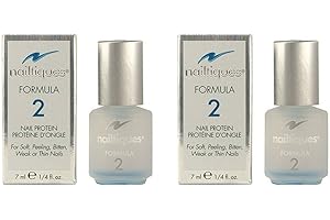 Nailtiques Nail Protein Formula 2, 0.25 oz ( Pack of 2)
