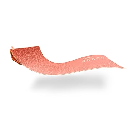 STRYVE TOWELL+ Beach (Sun) Strandhandtuch mit sandfester/abschließbarer Tasche | 190x80 | 100% 550g Zerotwist Baumwolle |  5 