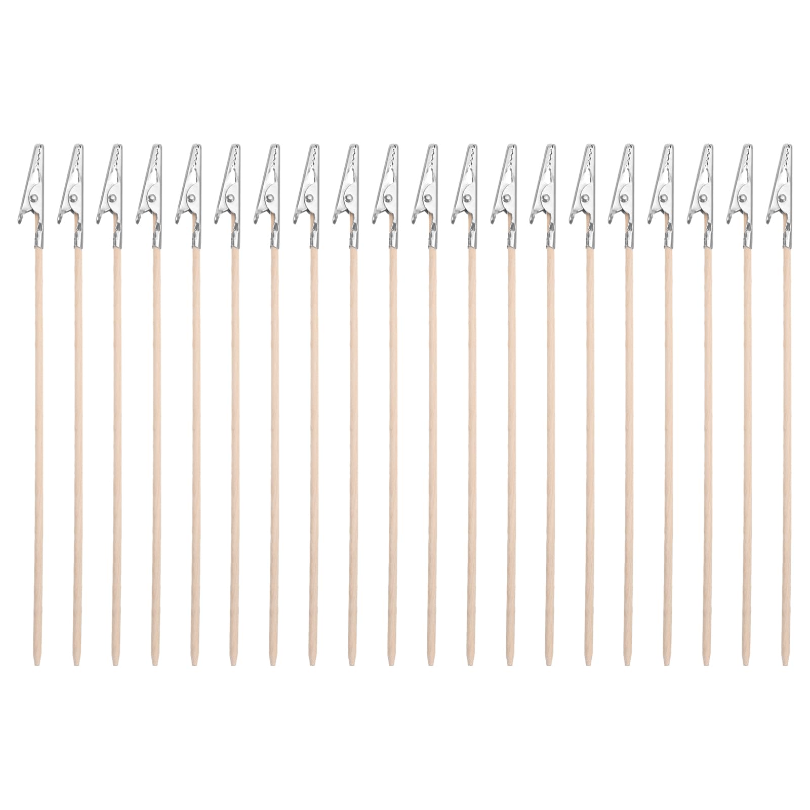 PATIKIL 6.7inch Air Brush Alligator Clip, 40 Pcs, Modern, Rust-proof, Secure Upright Hold, Air Brushing