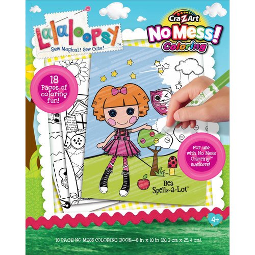 CraZArt Lalaloopsy No Mess Coloring Book Neimark, Anne E