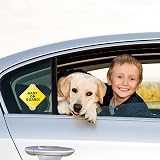 Cobee Baby on Board Car Signs 2 Pcs 5x5 with Double Suction Cups Style-A view 4