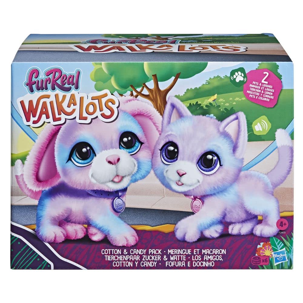 FurReal Friends FRR WALKALOTS COTTON AND CANDY PACK