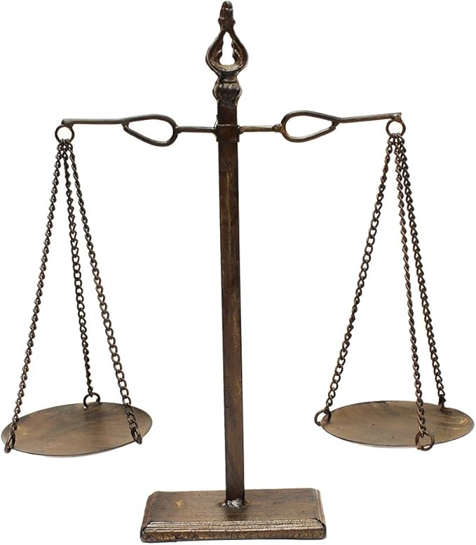 Scales of Justice Scale Statue Decoration Lawyer Attorney
