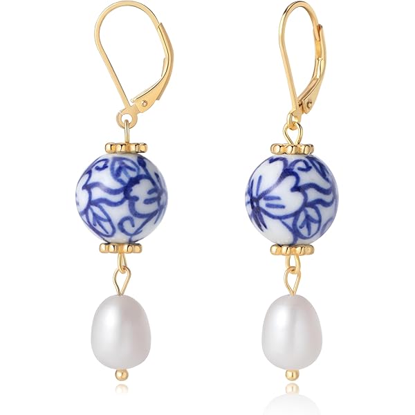 OFF-WHITE Flower Beads Earrings In Pink & Silver - Foto 12