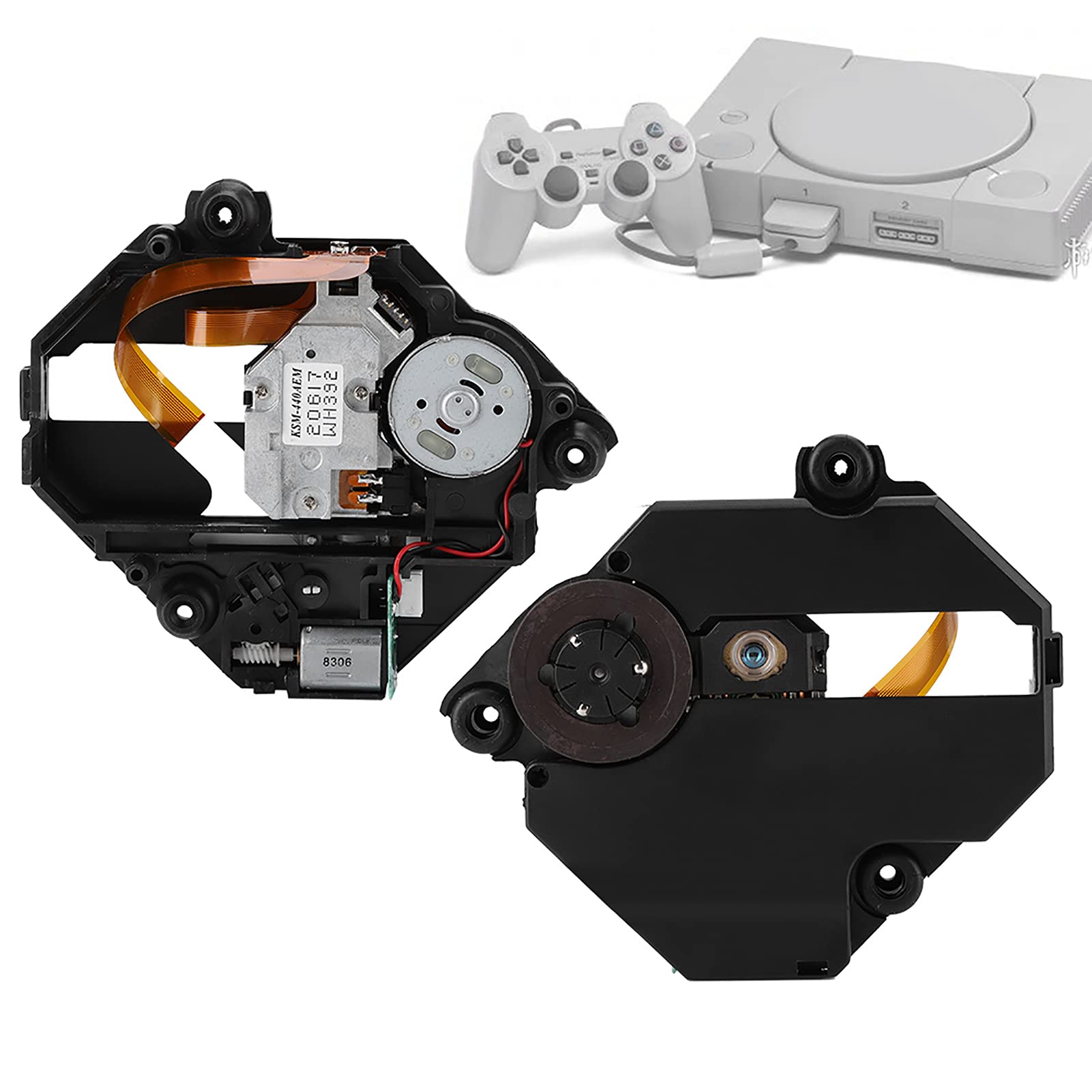 Laser Lens for KSM‑440AEM, Wear Resistant Replacement Laser Lens for KSM‑440AEM,Stable Performance Laser Lens, for KSM‑440AEM Game Console