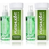 Fleshlight Care Pack, Fleshwash and Renewing Powder (Large) | 2 Of Each