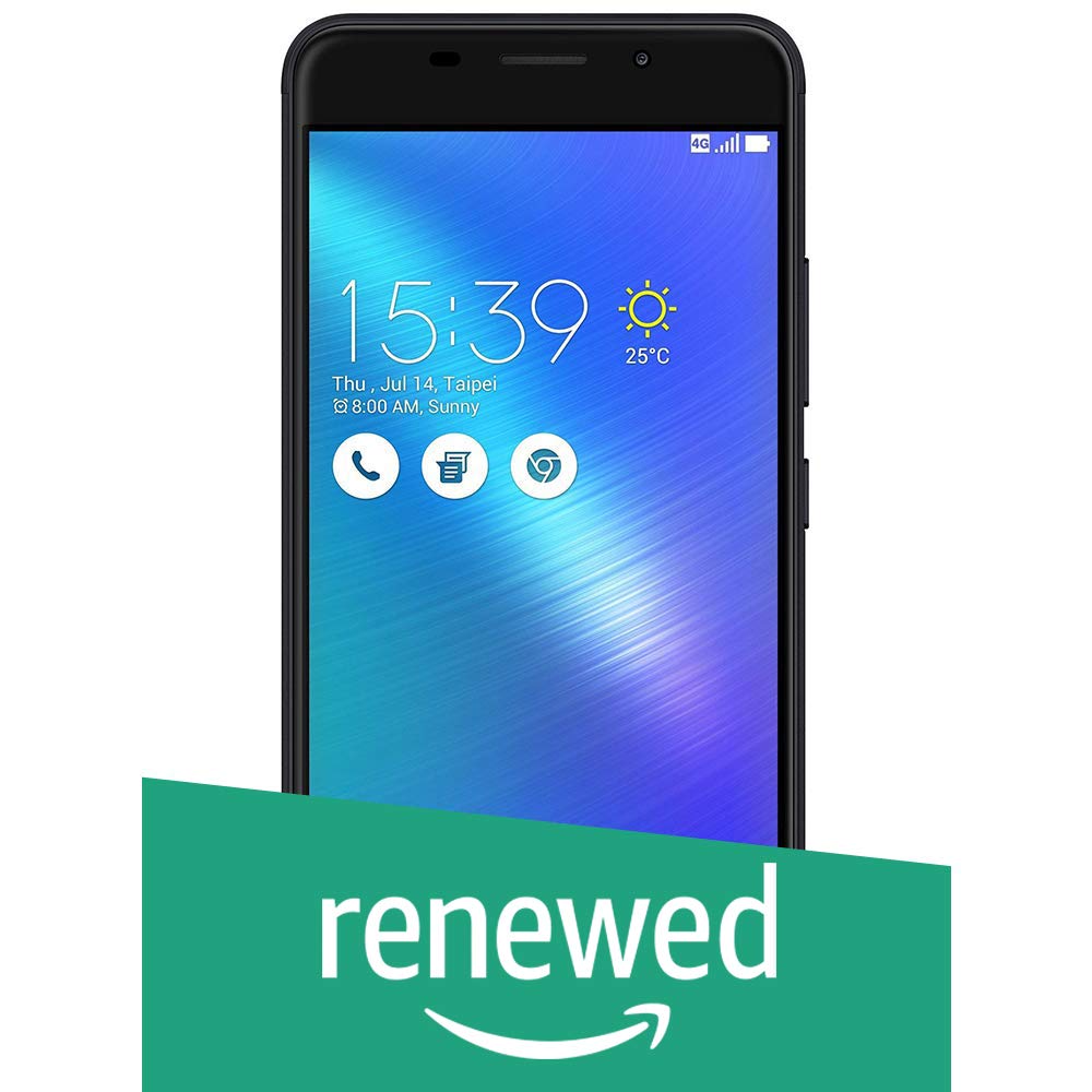 (Renewed) Asus Zenfone 3s Max (Black, 32 GB) (3 GB RAM)