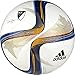 adidas Performance 2015 MLS Glider Soccer Ball, White/Blue/Lucky Orange, Size 3