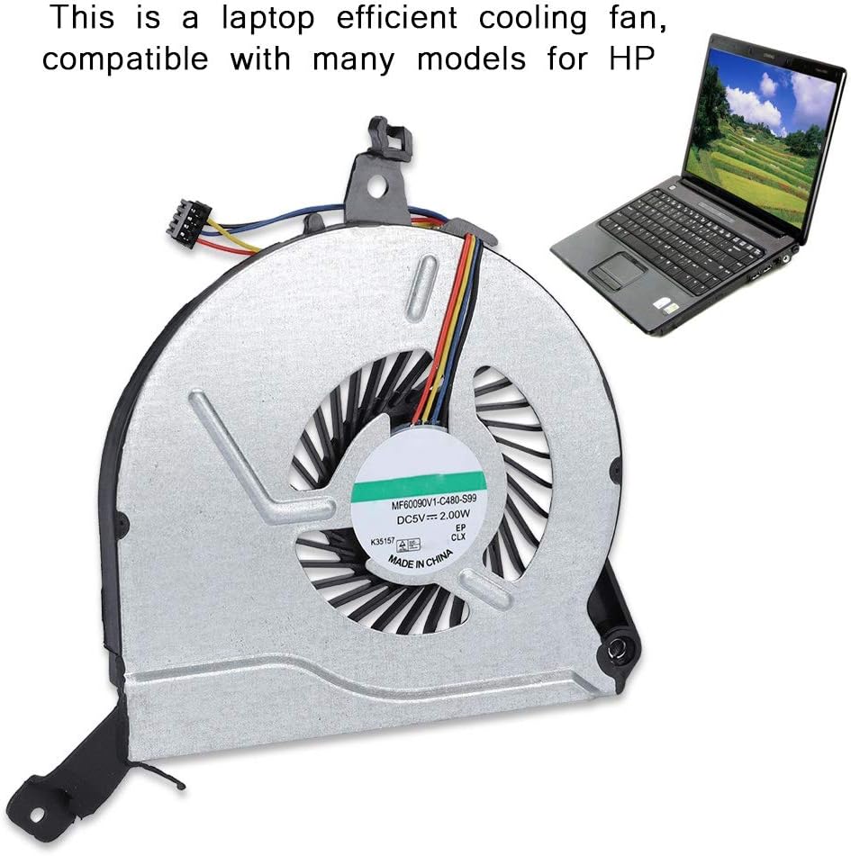DC 5V 4Pin CPU Cooler for HP Pavilion Series Laptop Efficient Internal Cooling Fan Easy Installation - Image 3