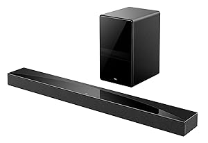 TCL Q75H 5.1.2 ch soundbar per TV, 620 Watt, Home theater, Cinema Surround, Sound Expansion, Dolby Atmos, DTS:X, HDMI eARC, Bluetooth 5.1, un telecomando, USB, Ottico, Montaggio a parete possibile