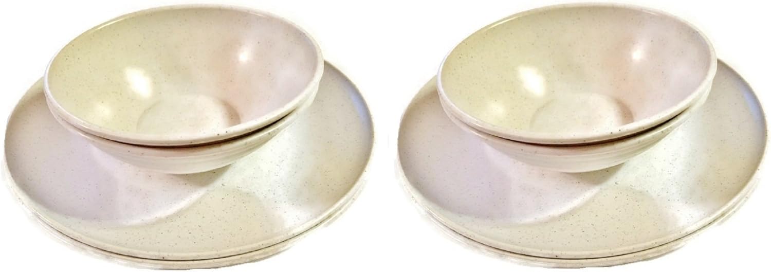 Nordic Ware Microwave Plates and Bowls Set Reusable Eco