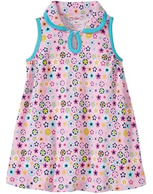 Flower Shower Keyhole Collar Dress (Baby)
