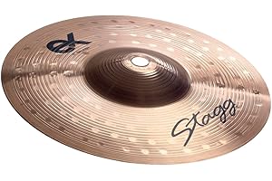 Stagg EX-SM6B US EX Series 6 Inch Medium Splash Cymbal l B8 Bronze Alloy 92% Copper / 8% Tin