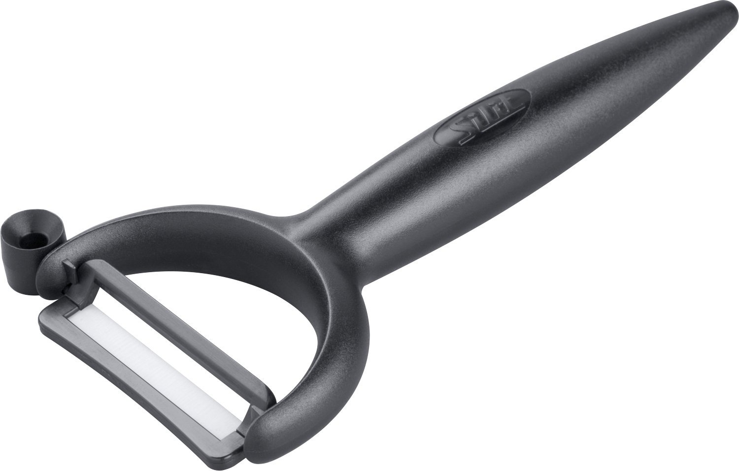 Silit 2141240327 Ceramic Peeler Plastic Black