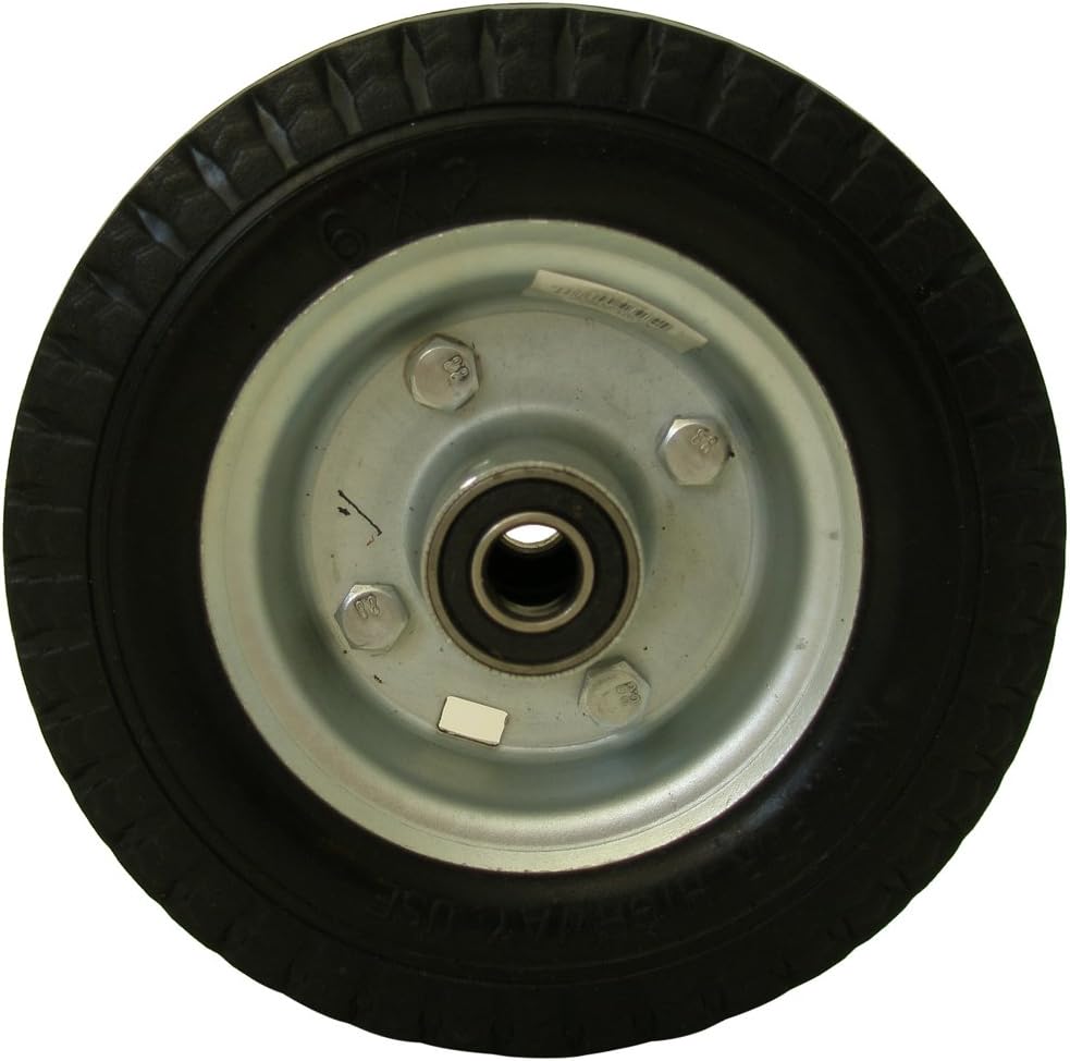 Gravel Tuff GTF-06WFF 6" Flat Free Wheel