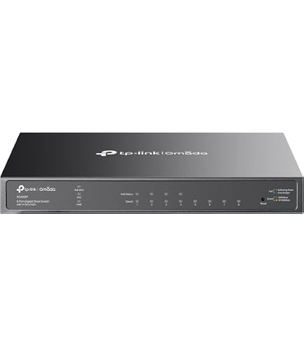Amazon.com: TP-Link Jetstream 8 Port Gigabit Poe Switch | Smart