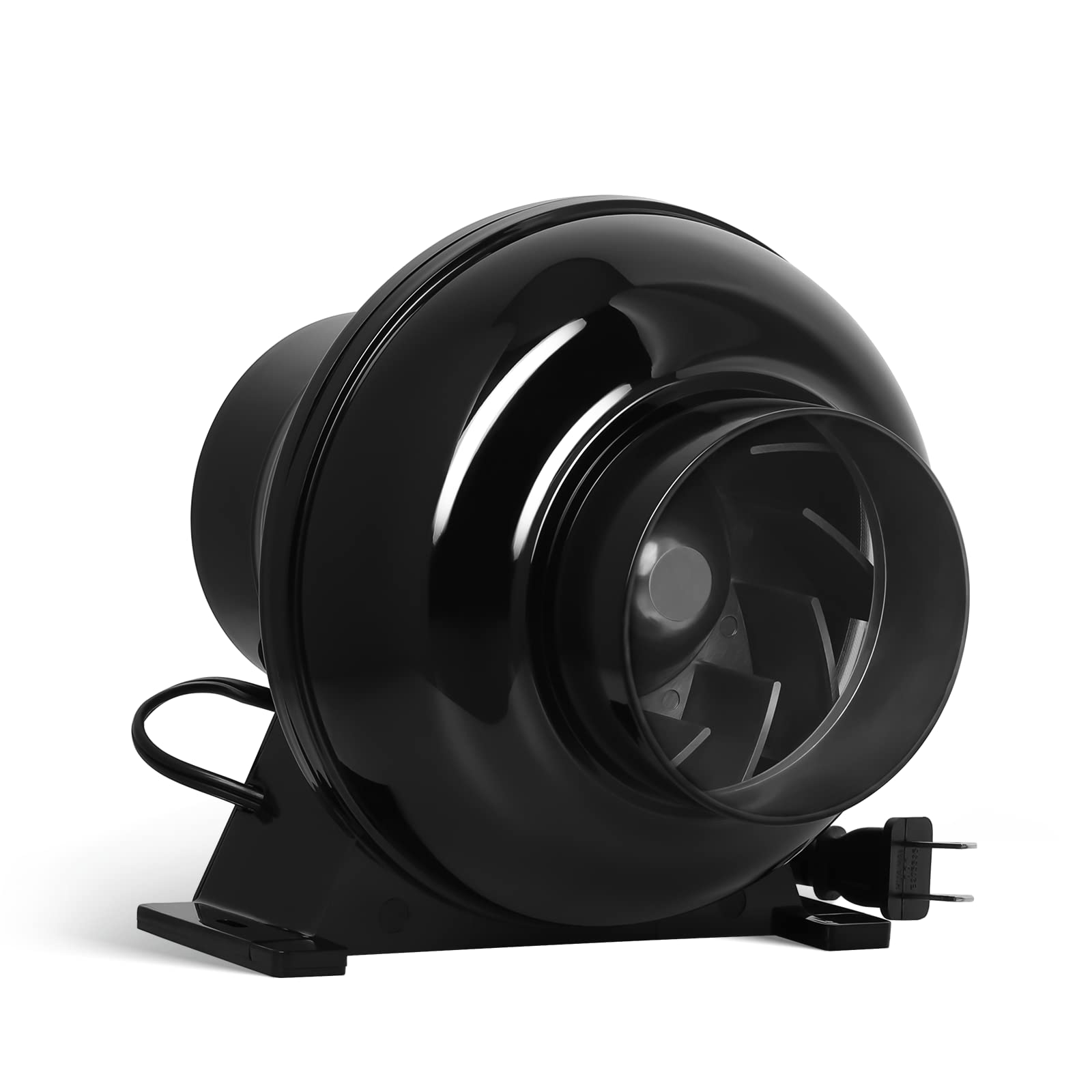 Photo 1 of iPower 4 Inch 230 CFM Inline Duct Ventilation Fan Quiet Vent Blower for Hydroponics Grow Tent, Greenhouse Air Circulation, Upgrade