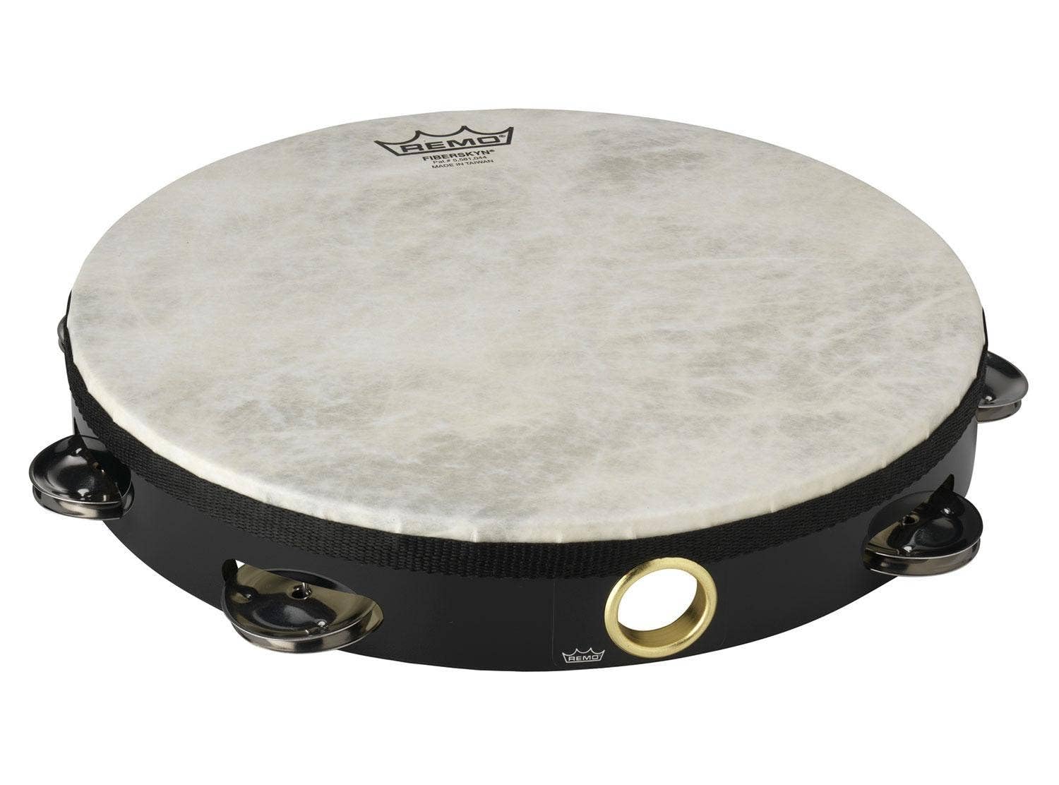 Remo TA-5110-70 Tambourine 25,4 cm (10 Zoll) schwarz