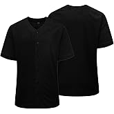 Tocament Baseball Jersey for Men and Women,Hipster Hip Hop Sports Uniforms,Shirts Short Sleeve for Custom Button up Shirt