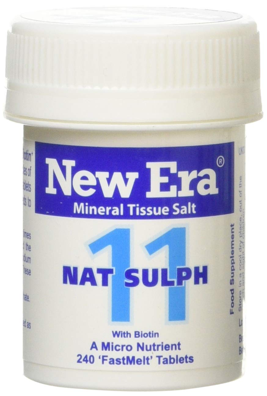 New Era Number 11 Nat. Sulph. Tablets - Pack of 240