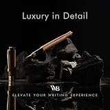 Wordsworth & Black Fountain Pen Set Bamboo Wood Medium Nib Gift Case view 2