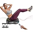 AXV Vibration Plate Exercise Machine Whole Body Workout Portable Mini Vibrate Fitness Platform Lymphatic Drainage Machine for Weight Loss Shaping Toning Wellness Home Gyms Workout (Mini)