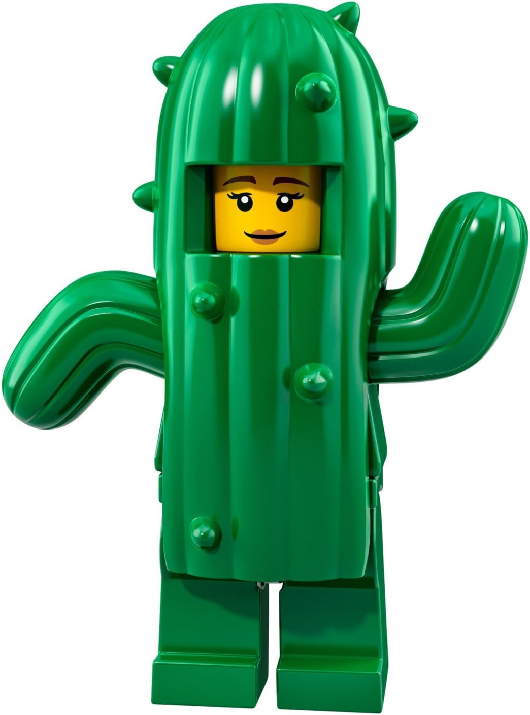 LEGO Series 18 Collectible Party Minifigure - Cactus Girl (71021), Orange, Small - Image 3
