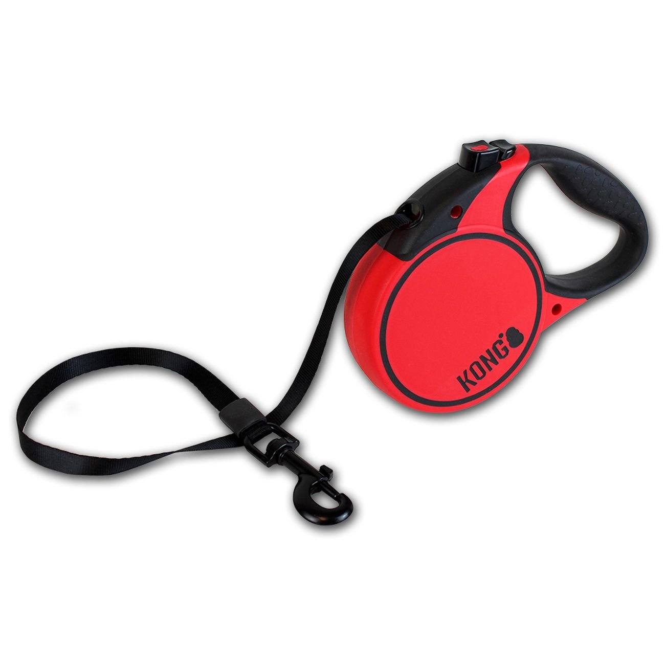 KONG Terrain Retractable Dog Leash, Large, Red, 5m Tape