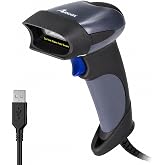 ARGOX AS-9400 USB 1D/2D Barcode Scanner for QR Code, GS1 DataMatrix &amp; UDI | 60 fps imaging, auto-sensing, 3 mil Code 39 for healthcare, retail POS, warehouse, inventory, logistics and asset tracking.