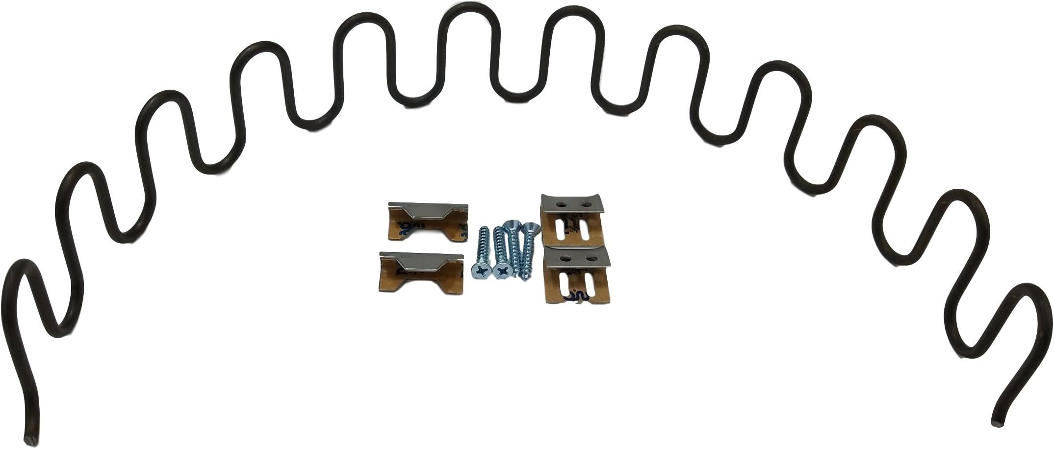 True Choice DIY Replacement Seat Spring Kit with Clips and Screws (20 Inch)