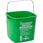 Winco Cleaning Bucket, Medium, Green
