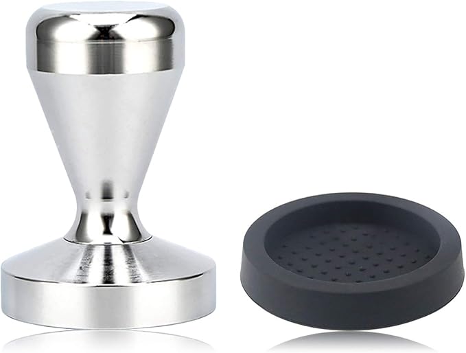 MHwan Prensador Tamper de Café, sabotaje de café, Tamper de precisión de Acero Inoxidable para