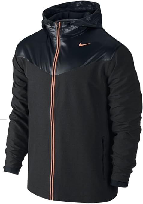 Amazon.com: Nike Men's Sweatless Hooded Training Jacket-Dark Gray-2XL: Clothing
