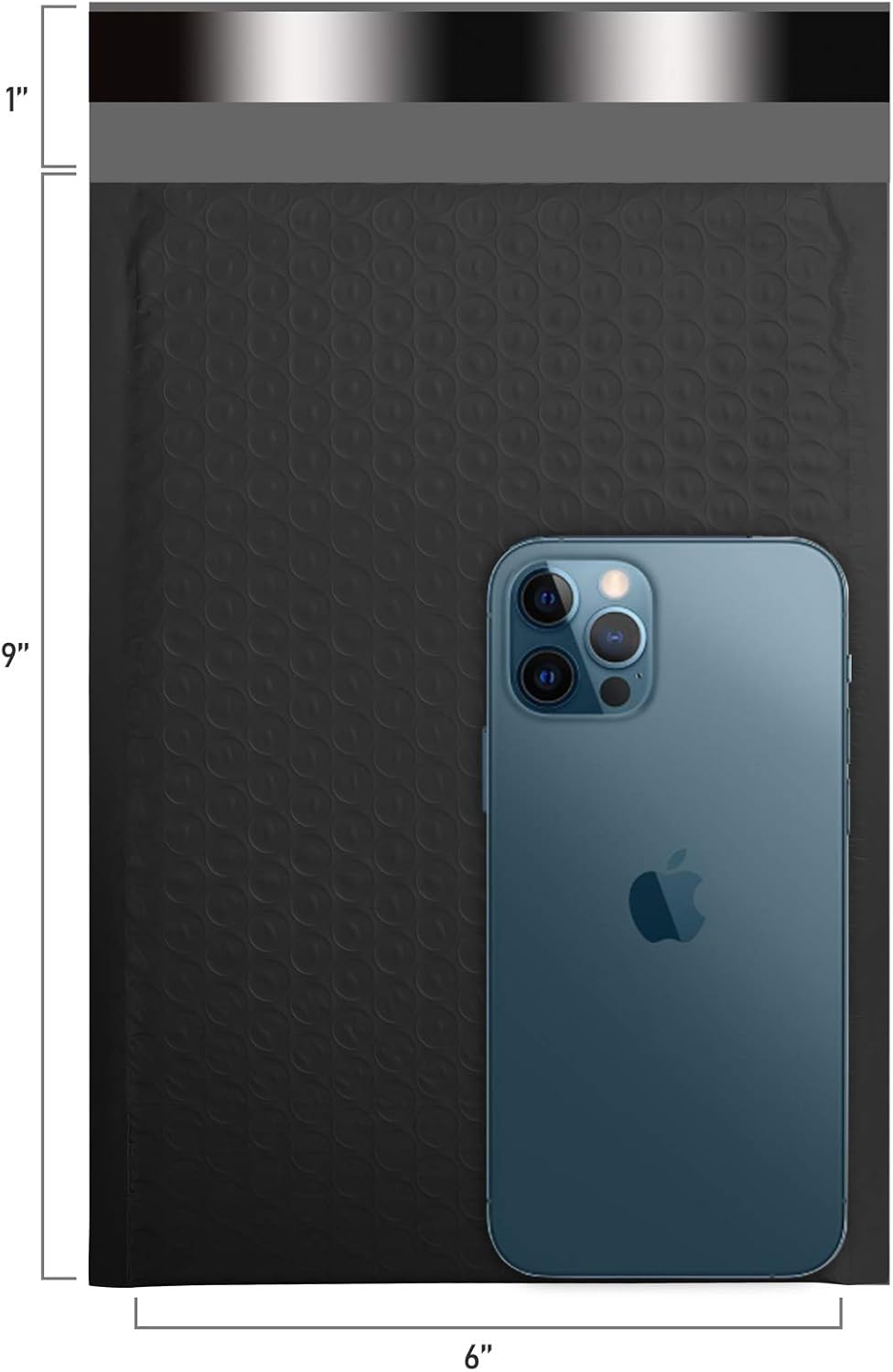 Fuxury Small Black Bubble Mailers 6x10 Self-Seal Shipping Bags 25 Pack, Poly Bubble Mailers, Packaging Bags, Mailing Bags, Padded Envelopes, Packaging for Small Business, Boutique, Accessories : Office Products