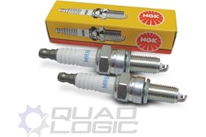 QUAD LOGIC Polaris RZR 1000 TURBO (2016) UTV Spark Plug NGK MR8F - 3022809 (PAIR)