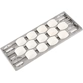 16.5in Briquette Tray Replacement for BBQ Galore Turbo STS Elite, 1 Pack | 304 Stainless Steel, Upgraded Design, Heat Plates Grill Replacement Parts for Nexgrill 720-0057, CG3CKW, CG5TDN