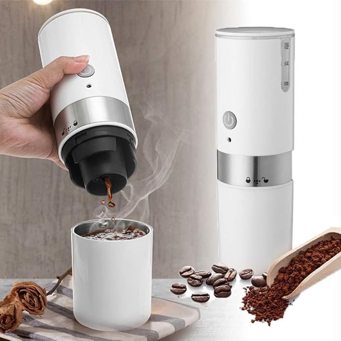 Portable Electric Coffee Maker Machine, Automatic Espresso