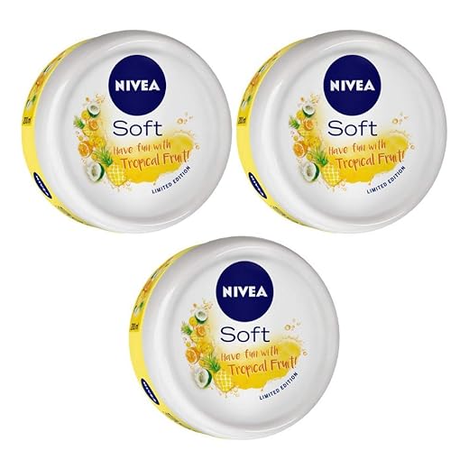 NIVEA Soft Light Moisturizer (Pack of 3)