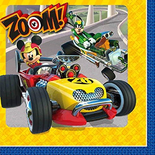 Roadster Racers Mickey Mouse Mickey And The Lunch Napkins (16Ct)
