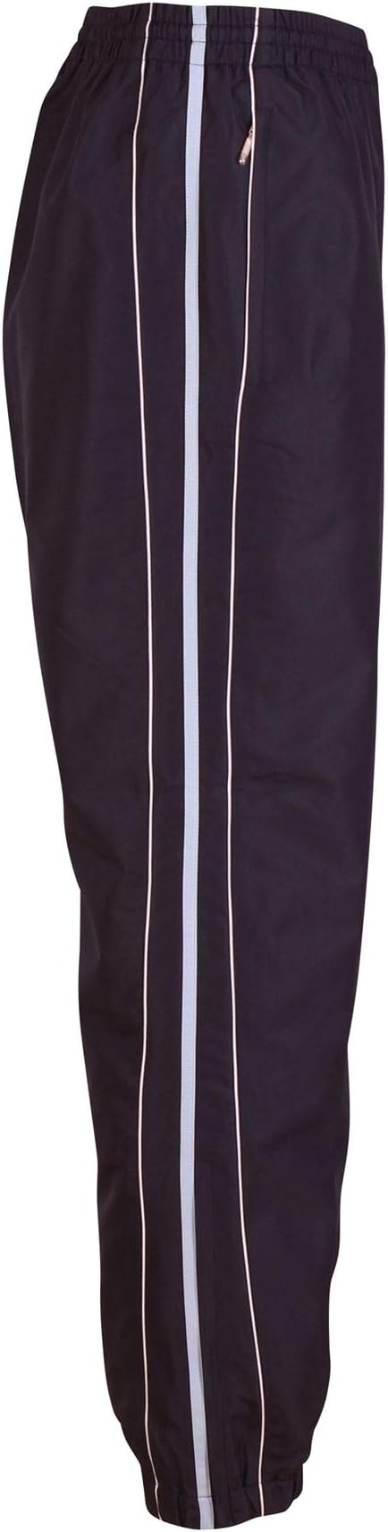 Mens Tracksuit Jog Pants Jogging Bottoms Trousers Joggers Cuffed Hem Zip Pockets