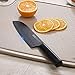 OOU Black Blade Series Chef's Knife, Santoku Knife, Paring Knife, Kitchen Knife, Black-Blade Oxidation Technology, Stain & Corrosion Resistant Chef Knife (UC3976-7'', 1.4116 German Stainless Steel)