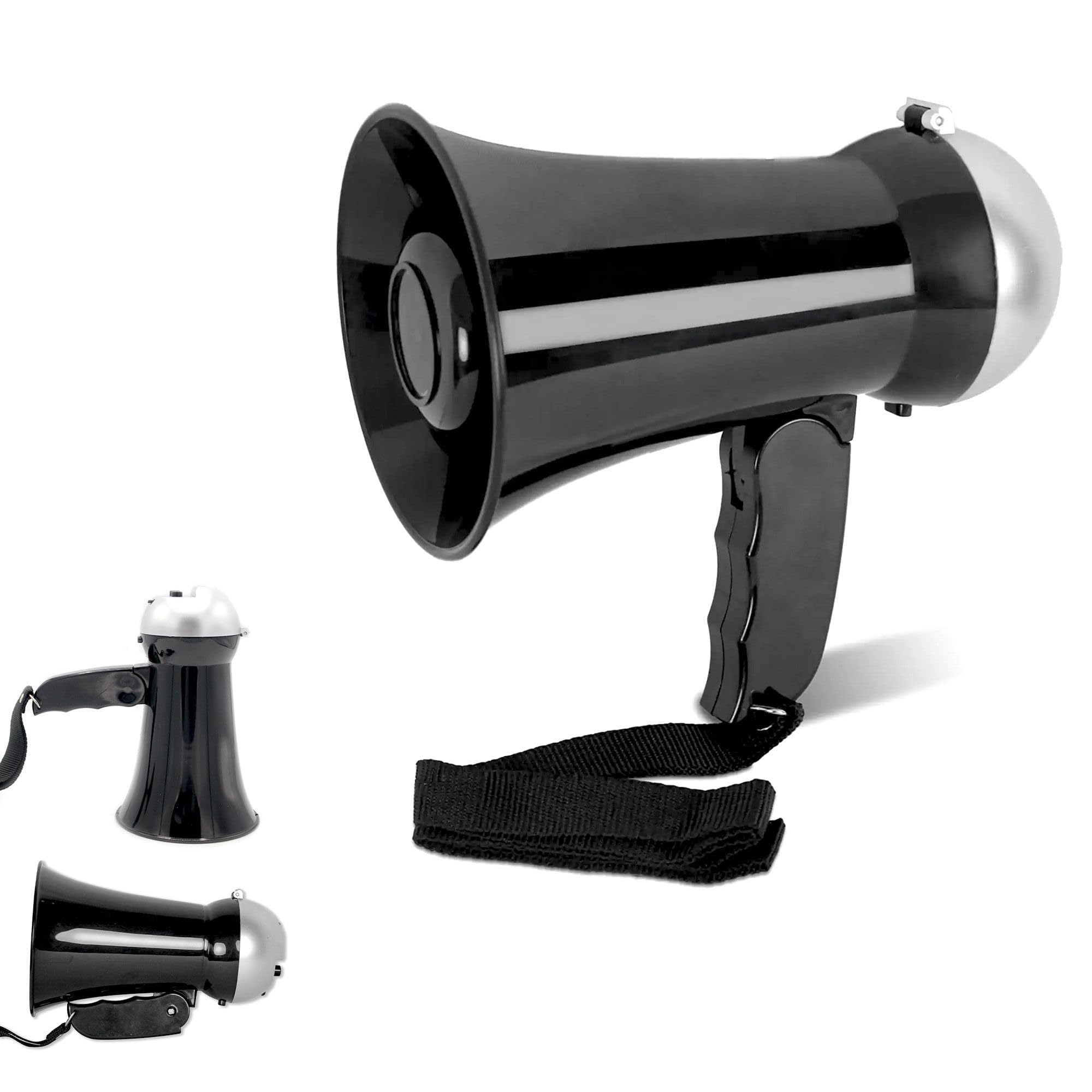 Mini 10W Megaphone with Loud Speaker, Siren and Adjustable Volume