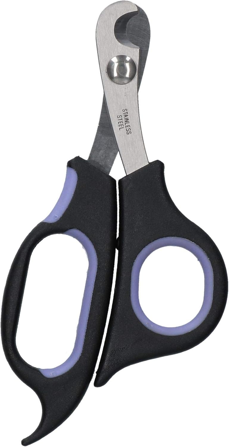AB Tools Small Animal Mini Grooming Kit Brush,Comb, Cutters Guinea,Rabbit,Hamster,Gerbil, Blue - Image 3