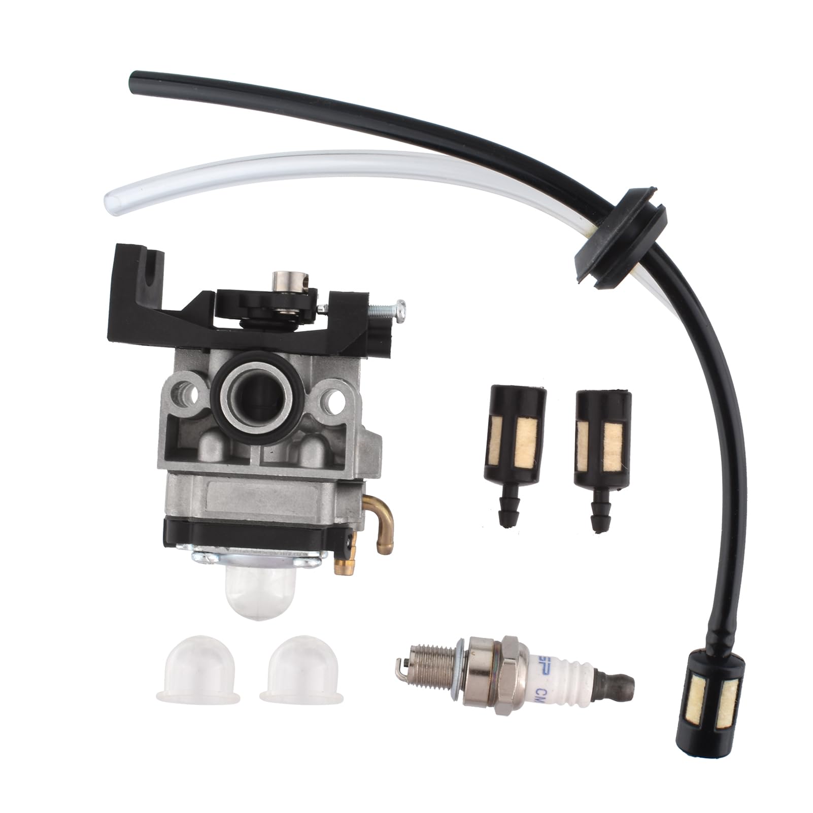 Cancanle Carburetor Gasket Spark Plug Fuel Line Hose Kit For Honda GX25 GX35 GX 25 35 HHT35 HHT35S FG110 Trimmer Mowers Engine