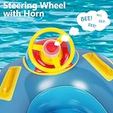 Vicl​oon Baby Swimming Float Inflatable 80x72cm Age 1-6 Years PVC view 4