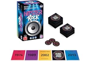 HITSTER - Rock - The Ultimate Music Trivia Party Game for Adults and Families - All-Time Playlist with The Greatest Hits - 2 