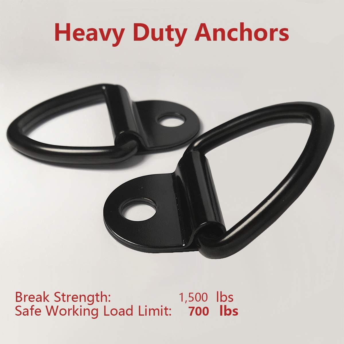 2 Tie Down Rings Cargo Tie Down Anchors Van Truck Bed Tie Downs Anchors Trailer Tie