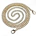Kroo Handbag Purse Chain Strap for Ladies Shoulder Accessories Crossbody Bags with Metal Buckle, 46