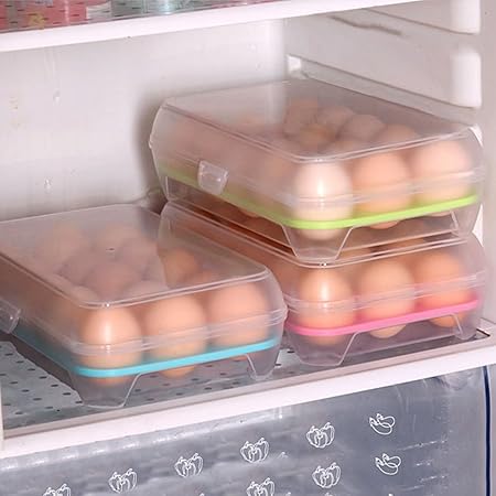 YongYI - Recipiente para huevos multiusos para alimentos, una sola ...